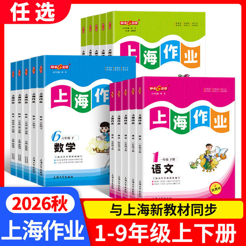 新钟金牌上海作业一二三年级四五