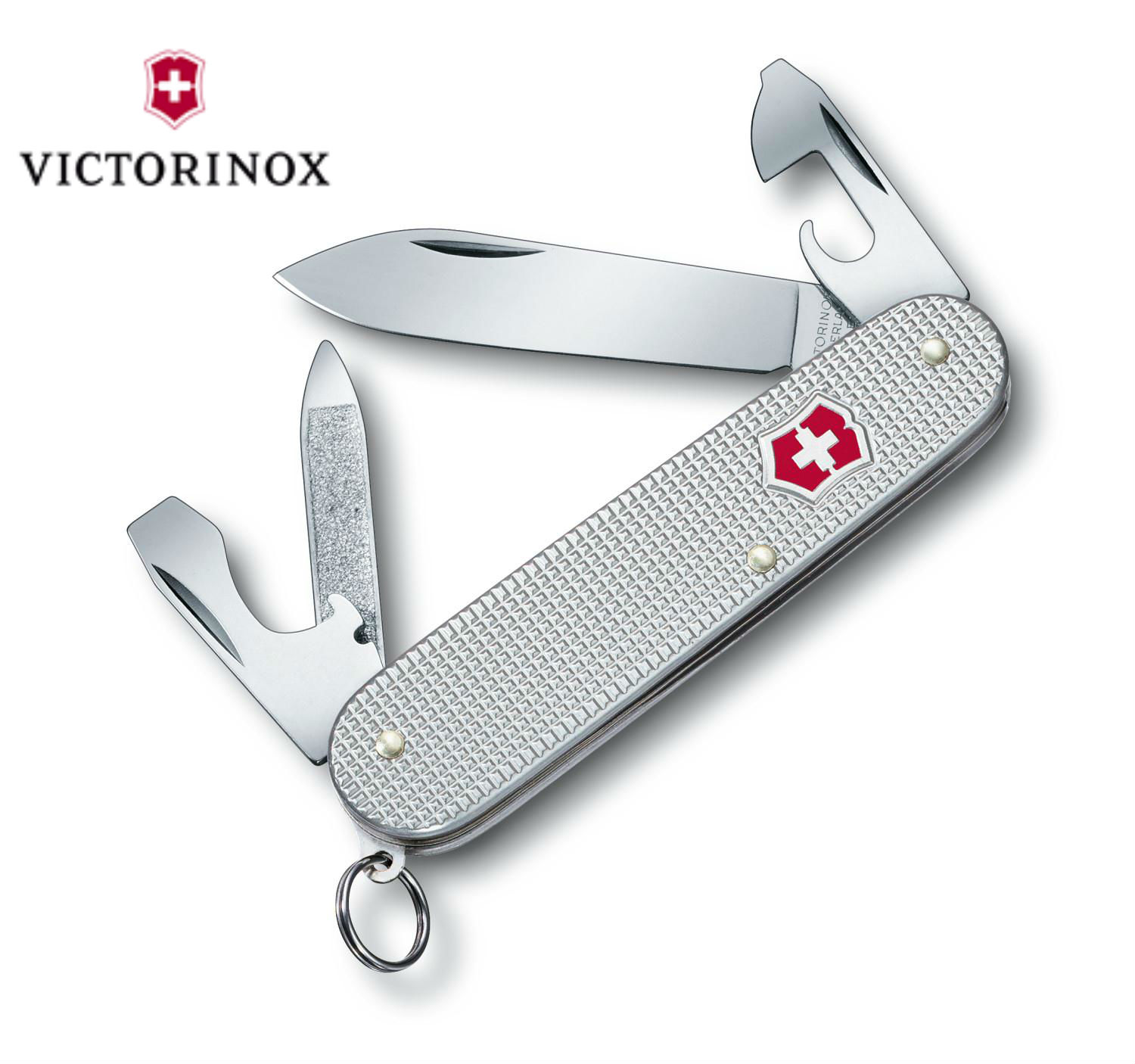 오리지널 스팟 VICTORINOX 세이버 선물 알루미늄 핸들 시리즈 핸들 모델 개척자 수확기