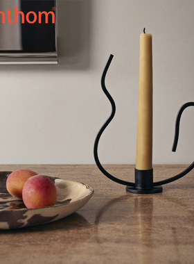 Ferm Living Valse华尔兹舞者烛台小众立式烛台餐氛围感摆件