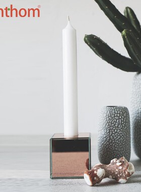 zenthom/AYTM SPECULUM 镜面玻璃立方烛台 北欧设计