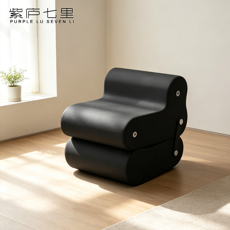 北欧经典艺术创意软包休闲椅