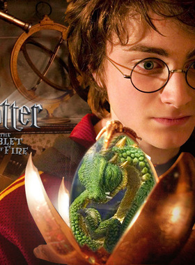 霍比特树脂熔岩龙蛋复古家居摆件