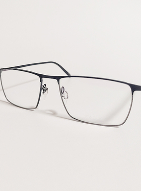 P+US派士2025新款PA02超轻生物钢无螺丝男款全框光学镜架包邮