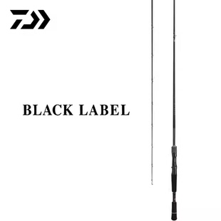 25款DAIWA黑标路亚竿BLACK LABEL远投杆虫竿达亿瓦日版黑标路亚杆