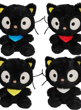 跨境新品Chococat Plush-Sanrio 巧克力猫咪毛绒公仔玩具儿童小狗