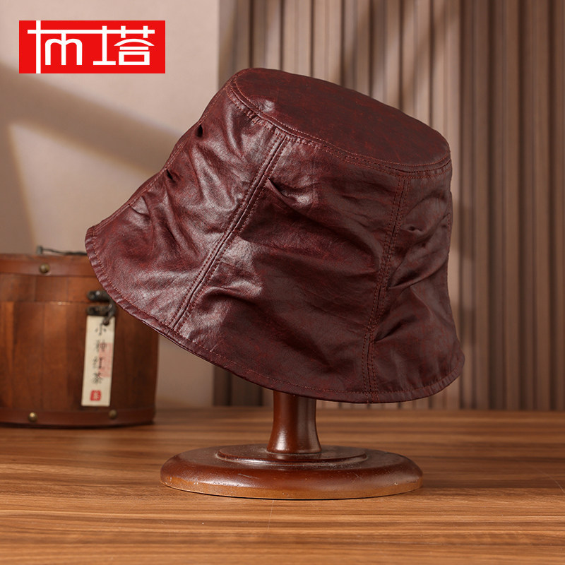 布塔桑蚕丝香云纱渔夫帽子女秋冬韩版时尚百搭显脸小盆帽高级感,服饰配件/皮带/帽子/围巾,帽子,淘宝优惠券,粉丝福利购,淘宝优惠卷