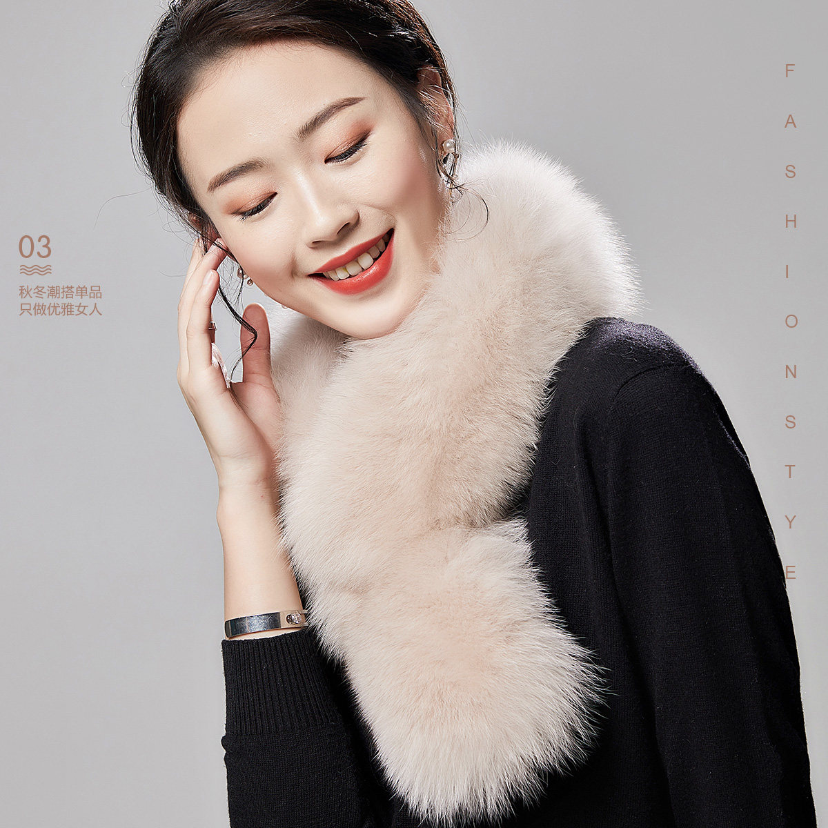 布塔狐狸毛围脖狐狸毛领子长款夹子款韩国秋冬女保暖真毛围巾皮草,服饰配件/皮带/帽子/围巾,围巾/丝巾/披肩,淘宝优惠券,粉丝福利购,淘宝优惠卷