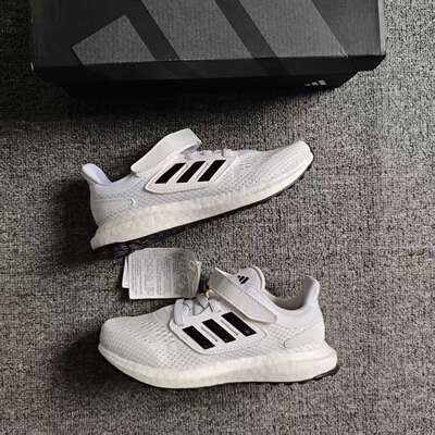 正品ADIDAS/阿迪达斯PUREBOOST C儿童网面运动鞋ID8495