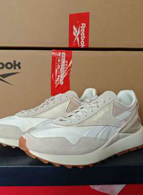 REEBOK锐步CL Legacy AZ雷格西男子灰棕复古休闲跑鞋 GZ9726