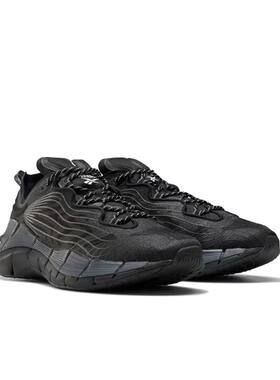 Reebok跑步鞋机能风黑武士