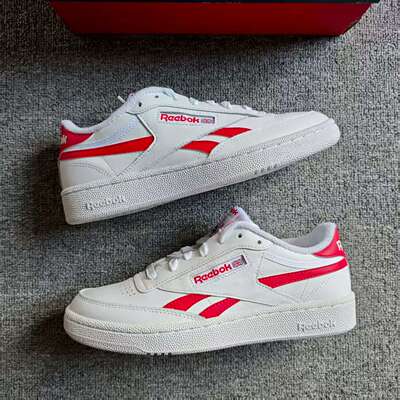 Reebok锐步男CLUB C REVENGE复古运动时尚休闲小白鞋板鞋 H04170