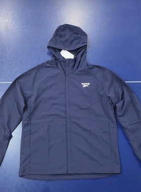 锐步Reebok男运动户外拉链夹克连帽外套GV5511FP9172GV5513GV5514