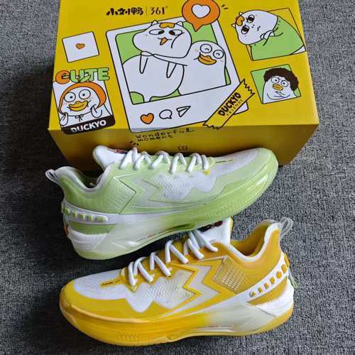 361° BIG3 5.0 Quick Pro小刘鸭联名鸳鸯低帮篮球鞋672431107F-1