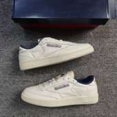 VINTAGE REEBOK锐步CLUB EVA中底头层牛皮复古板鞋 100007796