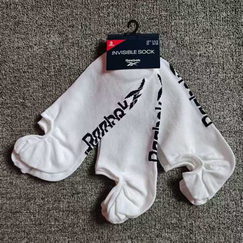 REEBOK锐步男子隐形船袜三双装 GH0425