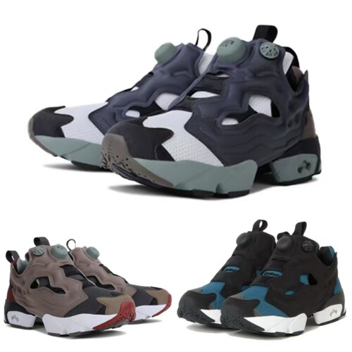 pumpFury男碳板复古跑鞋