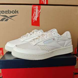 REEBOK锐步CLUB C 85 Vintage男子EVA中底复古休闲板鞋100032996