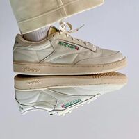 锐步Reebok CLUB C 1985 VINTAGE DV6434 男做旧奶白低帮板鞋合集