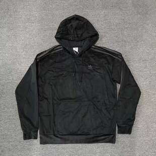 adidas Originals Hoodie 女子灯芯绒复古连帽套头衫卫衣 GU0811