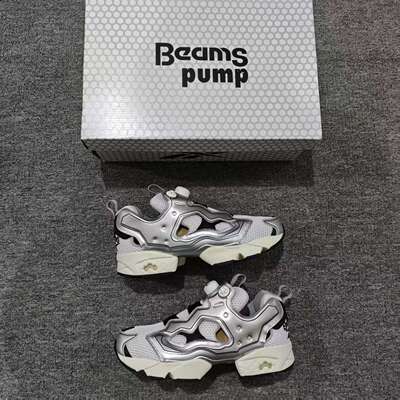 REEBOK锐步男子BEAMS联名复古PUMP FURY充气休闲鞋100208642