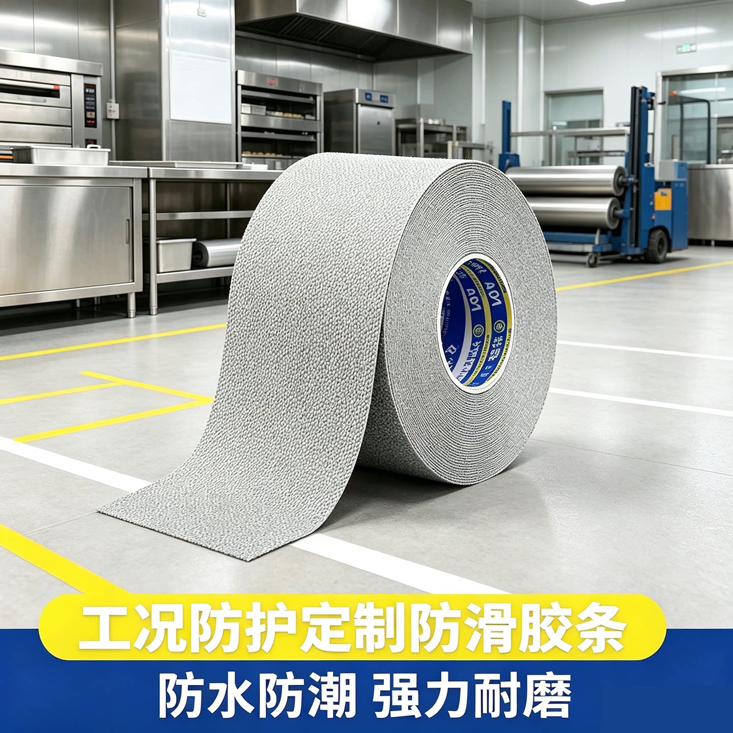 米乐奇硅橡胶防滑胶带耐温高粘性图片