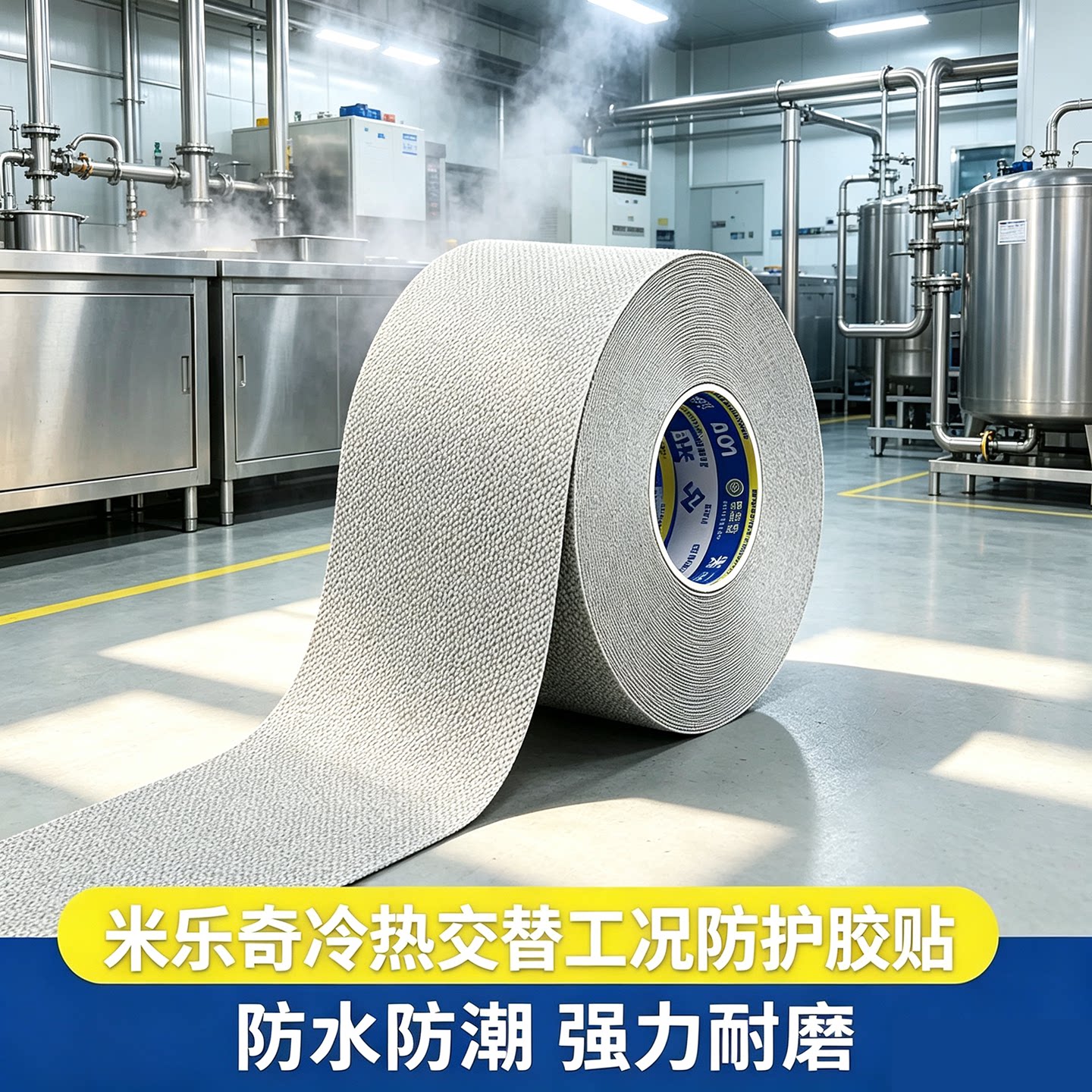 米乐奇硅橡胶防滑胶带耐温高粘性图片