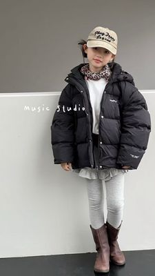 music羽绒服120码97110黑色