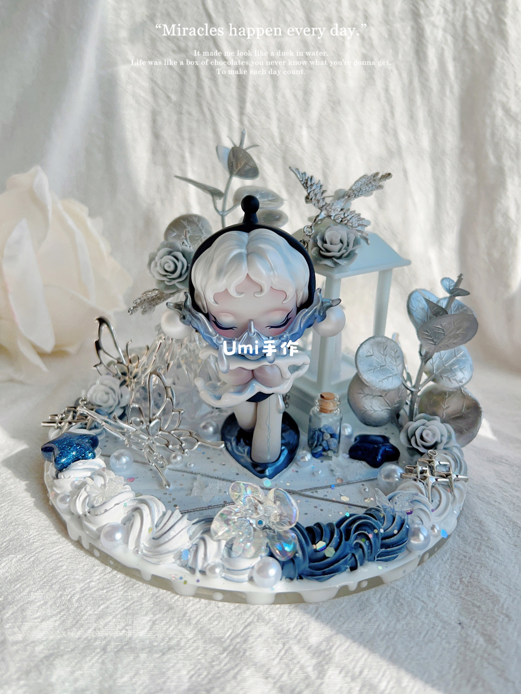 thumbnail for Cream glue holder fairy cute blind box doll custom shot this