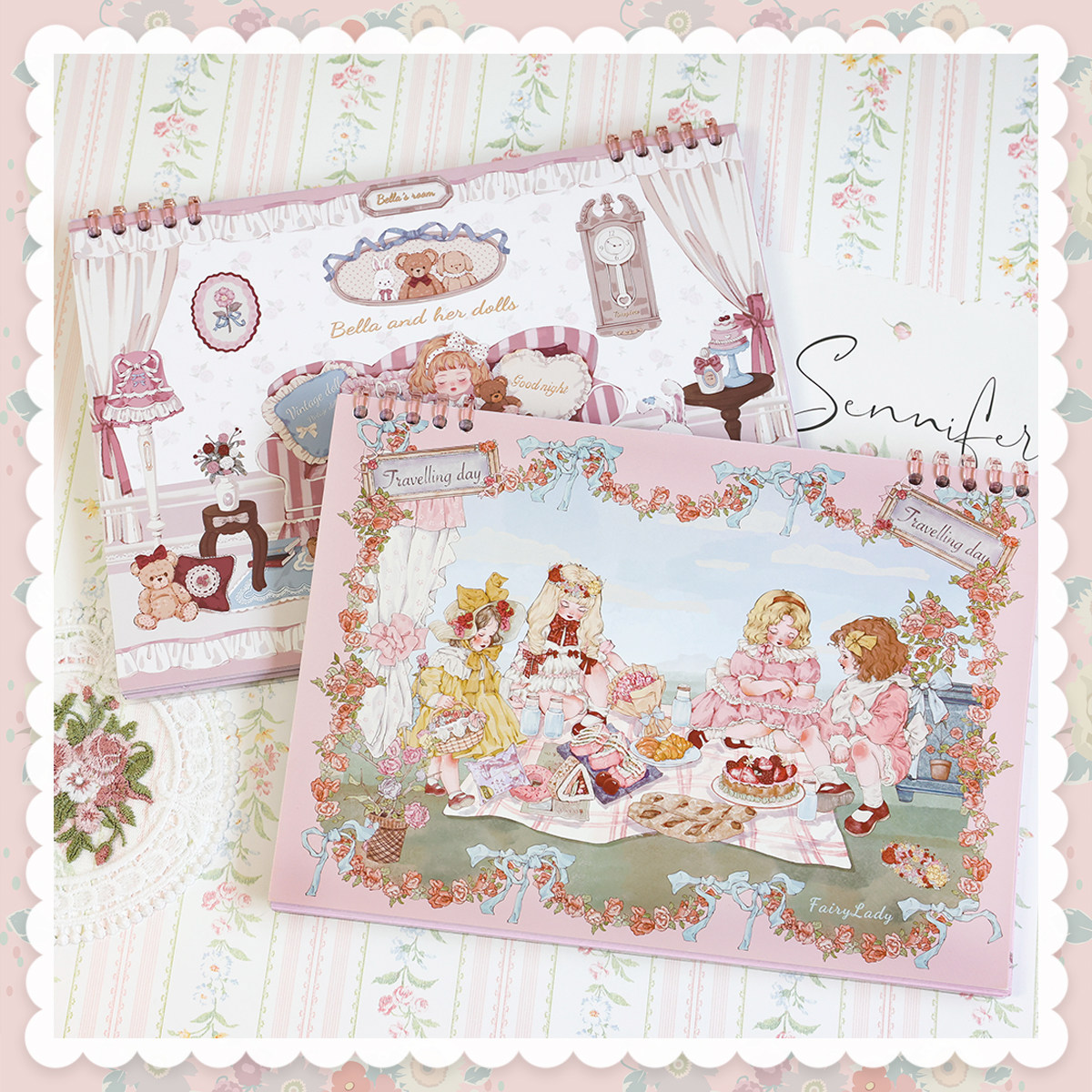 少女志原创B5活页笔记本思维导图方格空白记事可爱加厚学生考研