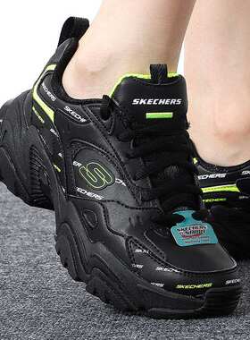 新款 斯凯奇女鞋运动鞋休闲低帮厚底熊猫鞋老爹鞋149629 800006