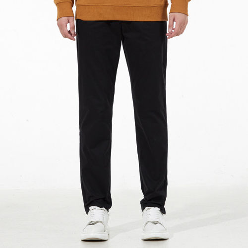 Timberland添柏岚男裤 冬季休闲商务弹力修身松紧腰直筒长裤A2A49