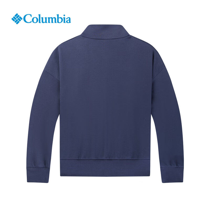 24春夏新款哥伦比亚Columbia户外女半拉链立领休闲套头卫衣AR7159