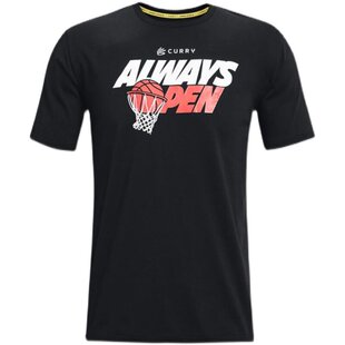 Open Always 运动T恤1366616 库里Curry 安德玛男士