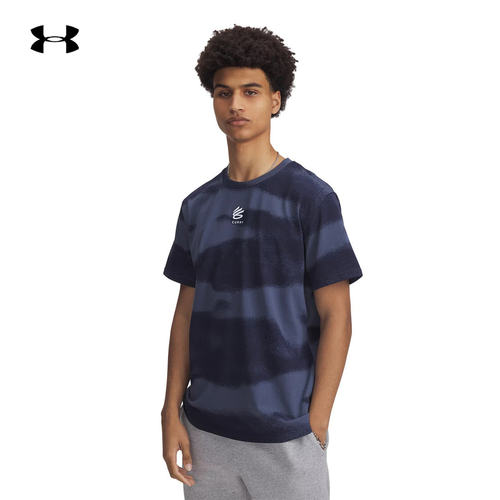 UNDERARMOUR安德玛运动2025S/S男短袖T恤 1387107-044