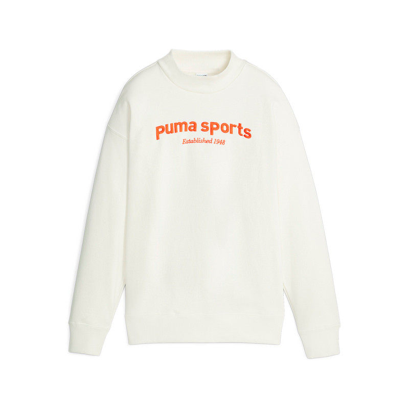PUMA彪马加绒卫衣女装2024冬季新款运动服休闲保暖套头衫 625305