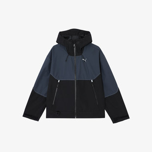 Puma 新款 男女梭织连帽户外拼接外套629741 彪马秋季