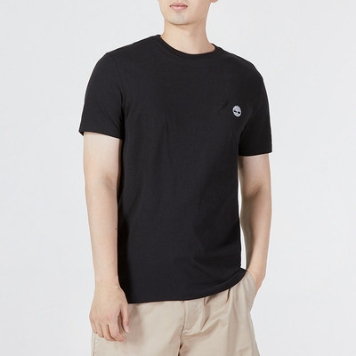 Timberland添柏岚袖男士户外休闲圆领运动透气T恤A2EKJ A6B6M620