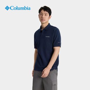 25春夏新品哥伦比亚男装快干透气排汗POLO短袖T恤AE3119/XE9173