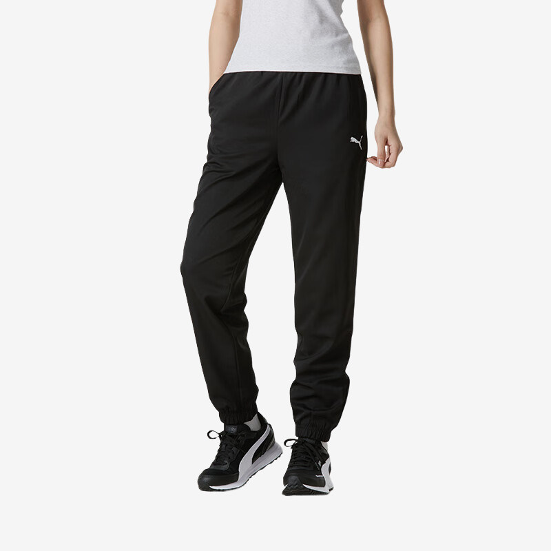 Puma/彪马2024夏季新款女士梭织健身运动长裤588952-01