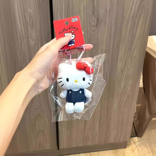 blackpink同款爱心扣KT猫钥匙挂扣挂件hellokitty挂件玩偶挂件
