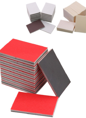 70-100海绵砂纸手机外壳塑料打磨神器海绵块汽车美容修复抛光片方