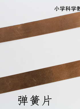 29009弹簧片教学仪器铜片小学科学弹性振动发声实验器材教学用具