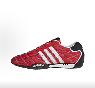 adidas originals ADIRACER低帮 生活休闲鞋 男女同款 红色JP7013