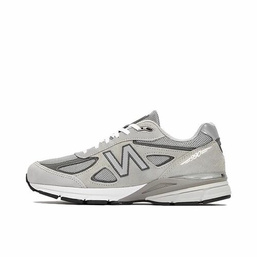 New Balance NB 990 V4 复古舒适减震耐磨低帮跑步鞋 男女U990GR4