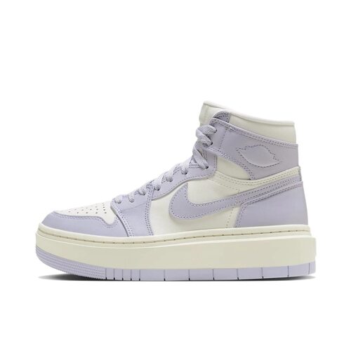 Jordan Air Jordan 1 厚底 高帮 复古篮球鞋 女款 白紫DN3253-105