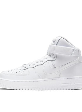 NikeAir Force 1 LE 休闲GS 高帮 板鞋 白色 男女同款DH2943-111
