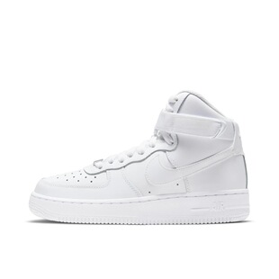 NikeAir Force 1 LE 休闲GS 高帮 板鞋 白色 男女同款DH2943-111
