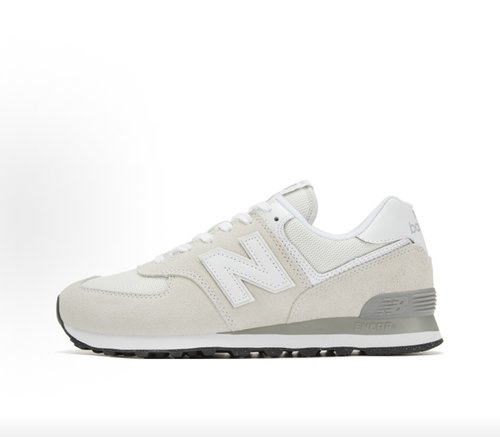 New Balance NB 574 复古 情侣跑步鞋 男女同款 浅灰色ML574EVW
