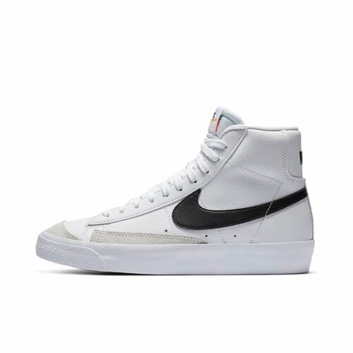 NikeBlazer Mid 77 '77 舒适GS 中帮 板鞋 白黑DA4086-100