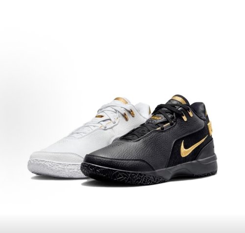 Nike LeBron NXXT Gen  低帮 篮球鞋 男款 黑白金FJ1567-103